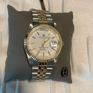 Charles Hubert Paris Mens Classic Executive Dress Watch